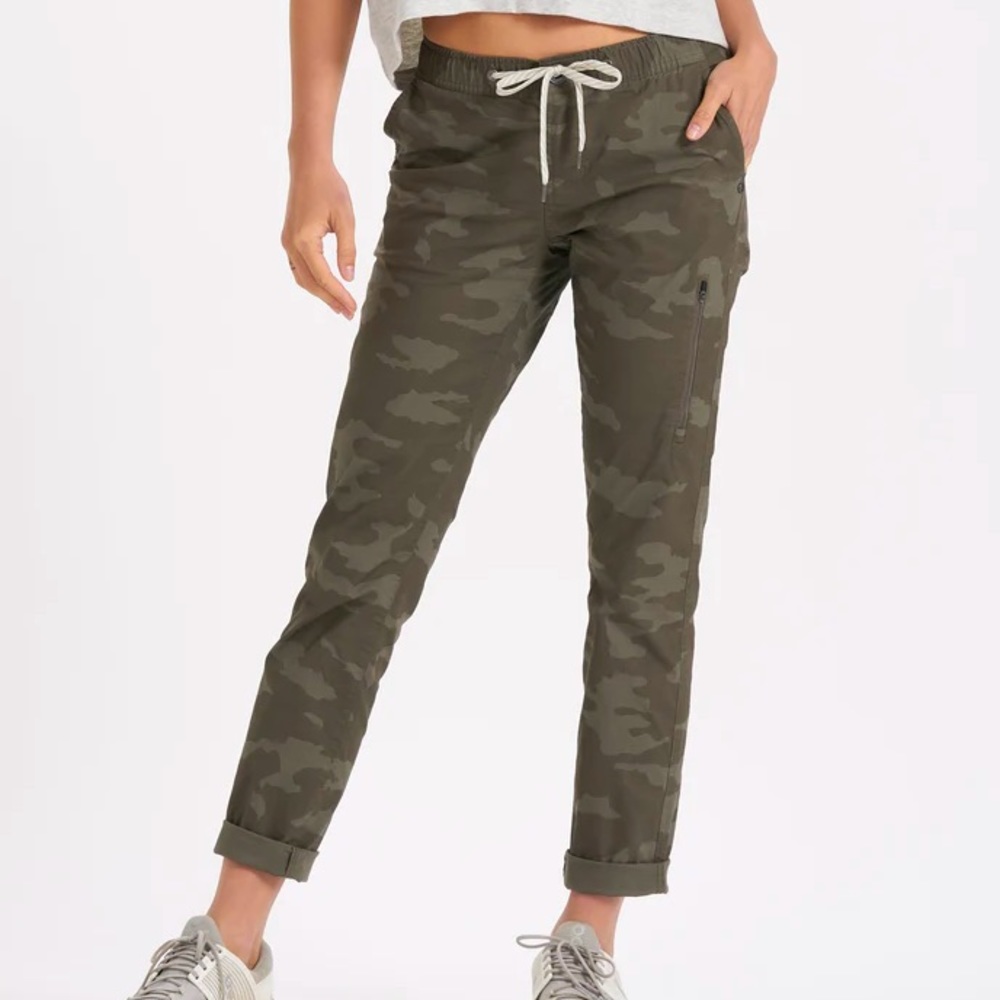 VUORI Womens Ripstop Pant - Oregano Camo
